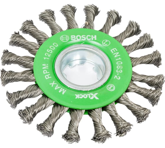 Кольцевая щетка X-LOCK (115 мм; 0.5 мм) Bosch 2608620733