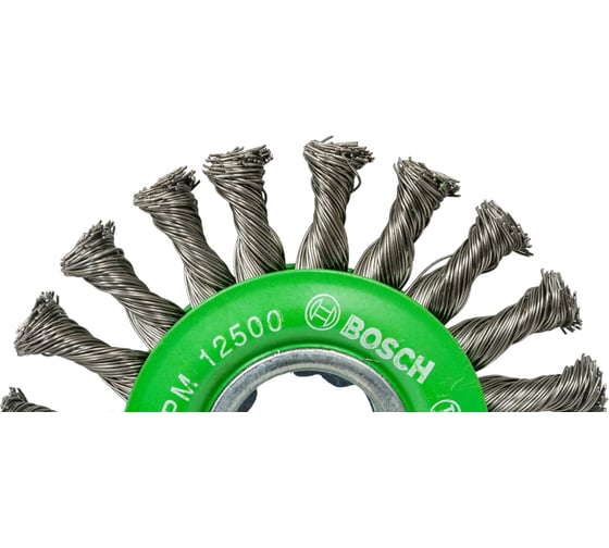 Кольцевая щетка X-LOCK (115 мм; 0.5 мм) Bosch 2608620733