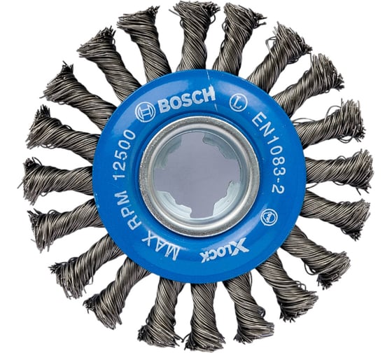 Кольцевая щетка X-LOCK (115 мм; 0.5 мм) Bosch 2608620731