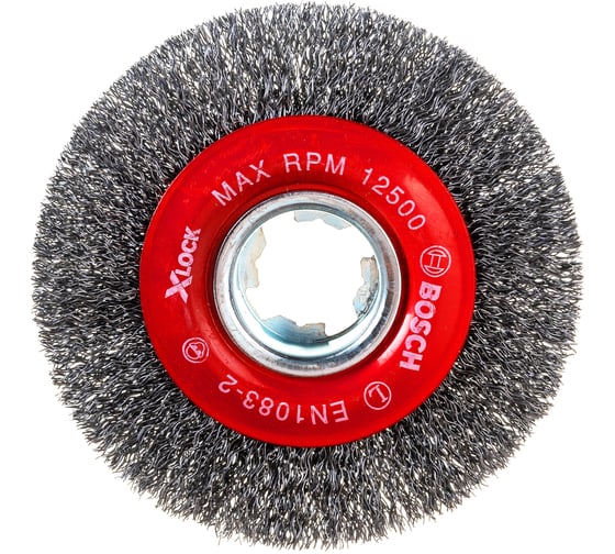 Кольцевая щетка X-LOCK (115 мм; 0.3 мм) Bosch 2608620732