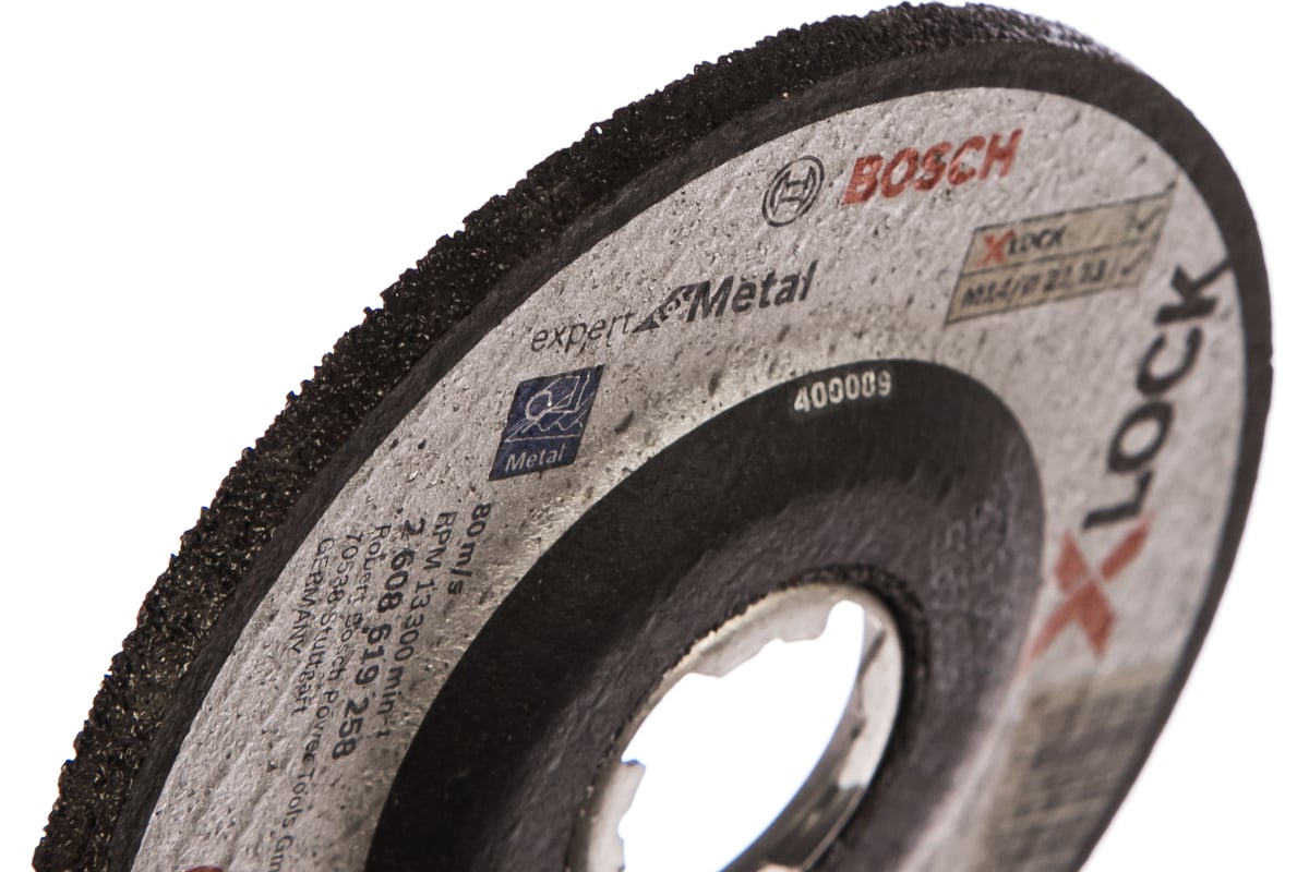 Обдирочный диск по металлу X-LOCK (115x6x22.2 мм) Bosch 2608619258 ...
