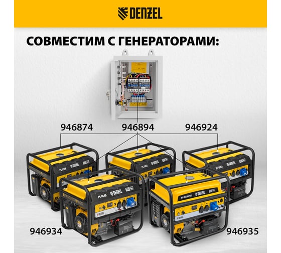Блок автоматического запуска генератора ENERGOMATIC PS 115 DENZEL 946714