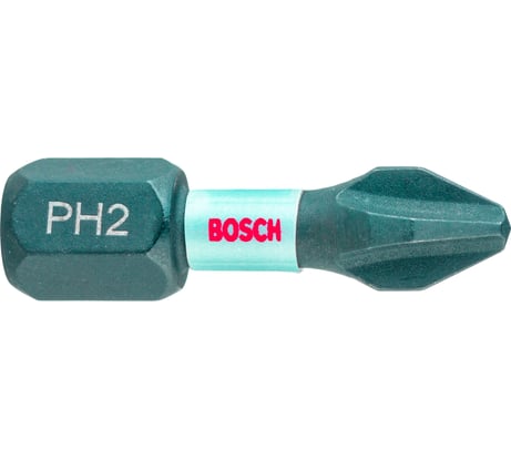 Биты PH2 25 мм, 2 шт. Bosch 2608522403