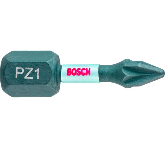 Биты PZ1 25 мм, 2 шт. Bosch 2608522400 1