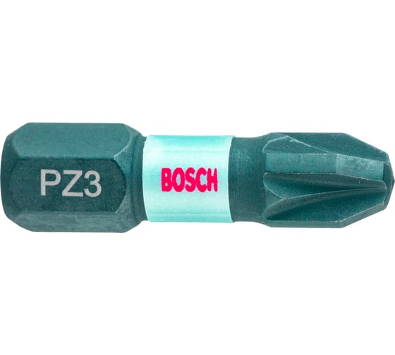 Биты PZ3 25 мм, 2 шт. Bosch 2608522402 1