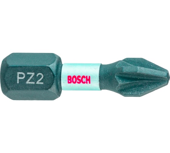 Биты PZ2 25 мм, 2 шт. Bosch 2608522401