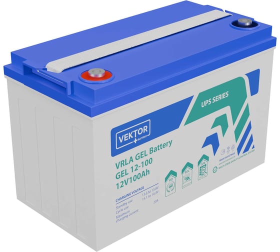 Аккумуляторная батарея GEL 12-100 Vektor Energy 51439