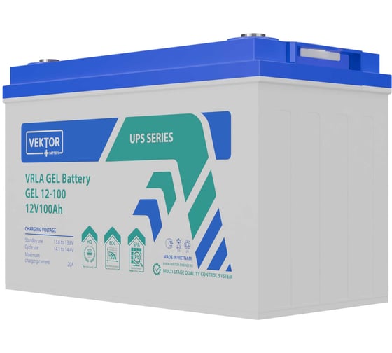 Аккумуляторная батарея GEL 12-100 Vektor Energy 51439