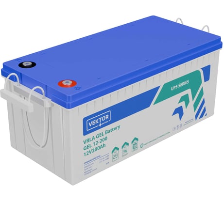 Аккумуляторная батарея GEL 12-200 Vektor Energy 51453