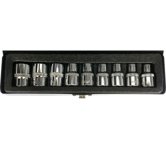 Головки торцевые Torx (Е10-Е24; 1/2"; 9 шт.) NEO Tools 08-649