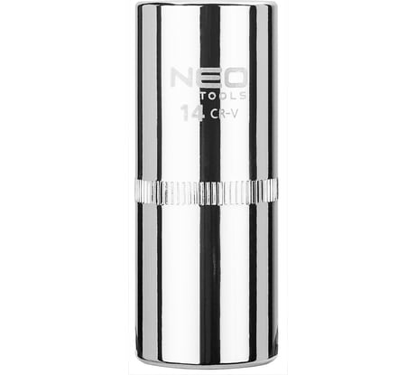 Головка торцевая 6-гранная длинная SUPERLOCK (14 мм; 1/4"DR) NEO Tools 08-247