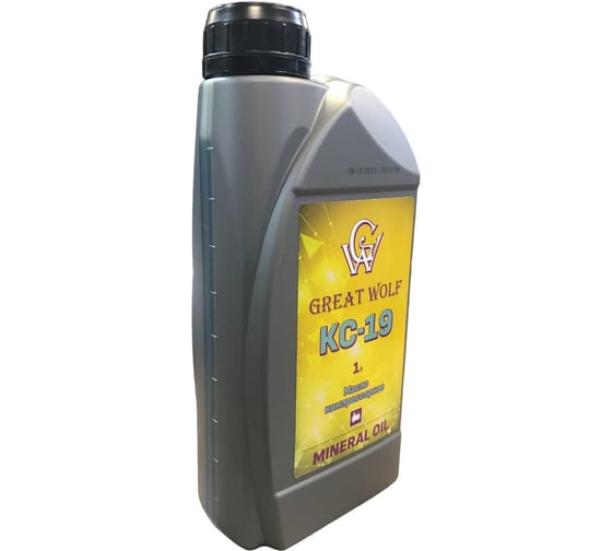 Масло компрессорное KC-19 Mineral Oil 1 л Great Wolf GWM-019/1
