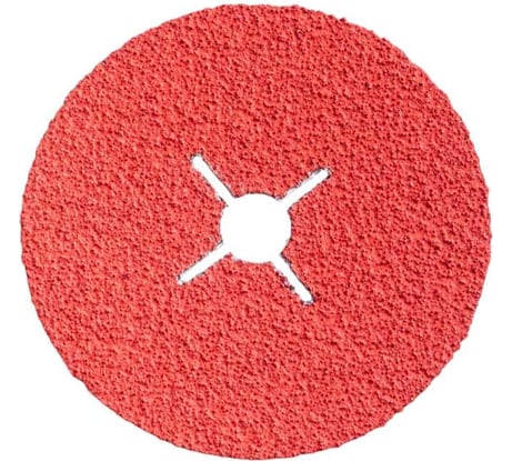 Фибровый шлифовальный круг CR5229 180x22 мм, керамика, Р36, 25 шт Interflex 3024363801-25