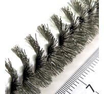 Щетка ерш 14x100x140 мм, ворс гофр нерж сталь 0.15 мм, посадка М6 резьба, очистка котлов теплообменников труб отверстий (код 20-314) OSBORN 815.314-2803