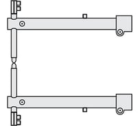 Комплект плеч (40х700 мм) для аппаратов контактной сварки серии RS FUBAG 38945