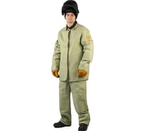 Брезентовый усиленный костюм сварщика URSUS КОС390Г; 44-46, 170-176