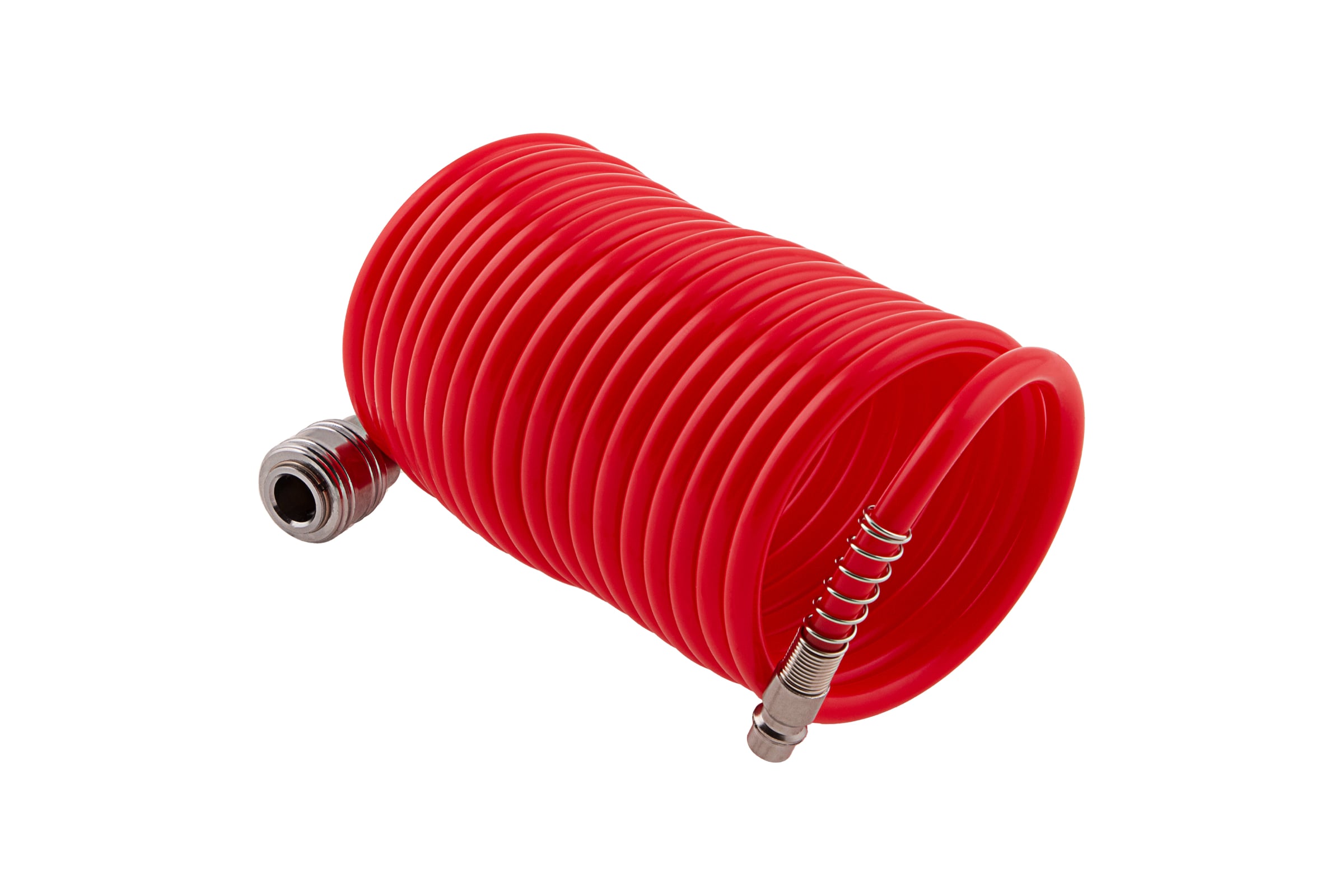 Шлангспиральныйвоздушныйсбыстросъемнымисоединениями(5м;6х8мм;18бар)MATRIX57002