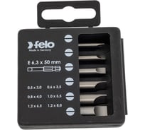 Набор бит SL Industrial  50 мм в кейсе, 6 шт. Felo 03091516