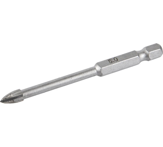 Сверло по стеклу, кафелю (5х70 мм) ELITECH 1820.104800 193825