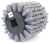 Щетка 100x100x19.5 мм +4 паза, ворс полимер-абразив, P240, по дереву (код 1-205) OSBORN 401.912-6961