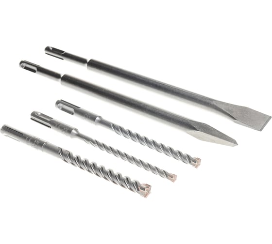 Набор буров Plus-5X + зубила SDS Plus Standard Bosch 2607017515