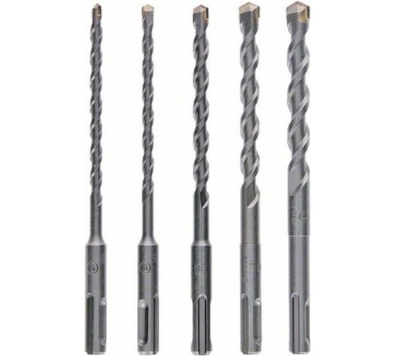 Набор SDS plus-1 (5/6/7/8/10x160 мм, 5 шт.) Bosch 2608579285