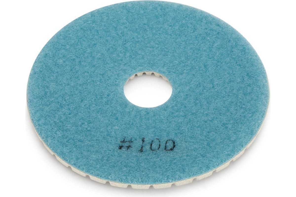 Алмазный гибкий диск на липучке (черепашка) без воды, 100 мм TORGWIN .