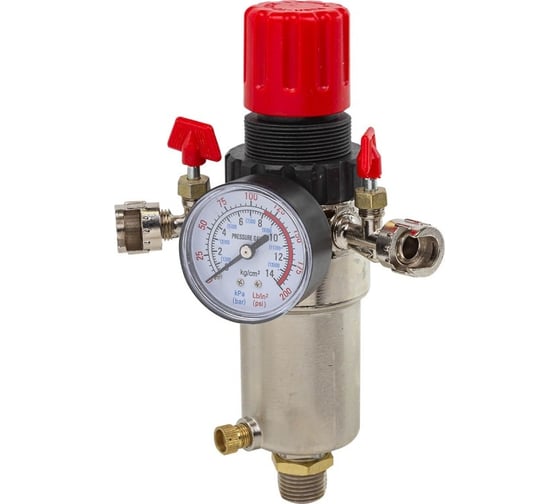 Фильтр-регулятор 1/2" Rockforce RF-SL4000-04B(54515)
