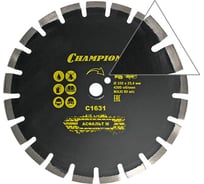 Диск алмазный по асфальту (350х25.4х12 мм) CHAMPION C1631