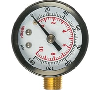 Регулятор мини с индикатором давления 1/4" ЭВРИКА ER-SP002