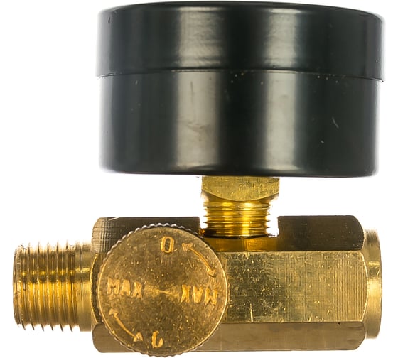 Регулятор мини с индикатором давления 1/4" ЭВРИКА ER-SP002