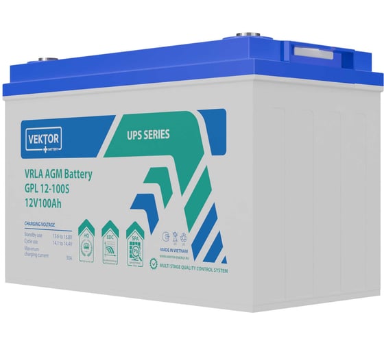 Аккумуляторная батарея GPL 12-100S Vektor Energy 51330