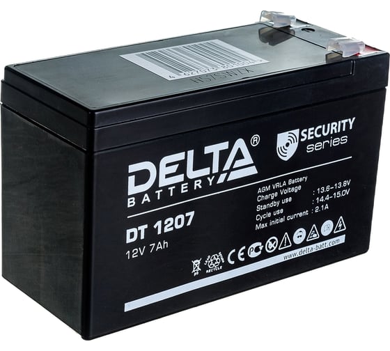 Аккумулятор Delta DT 1207