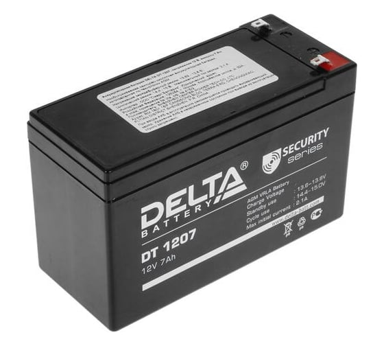 Батарея аккумуляторная Delta DT 1207 - выгодная цена, отзывы ...