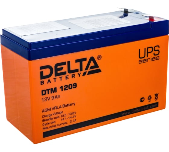 Батарея аккумуляторная Delta DTM 1209