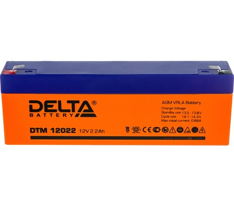Батарея аккумуляторная Delta DTM 12022