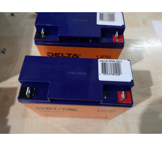 Батарея аккумуляторная Delta DTM 1217 - выгодная цена, отзывы .