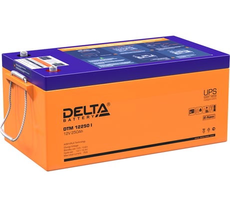 Батарея аккумуляторная Delta DTM 12250 L