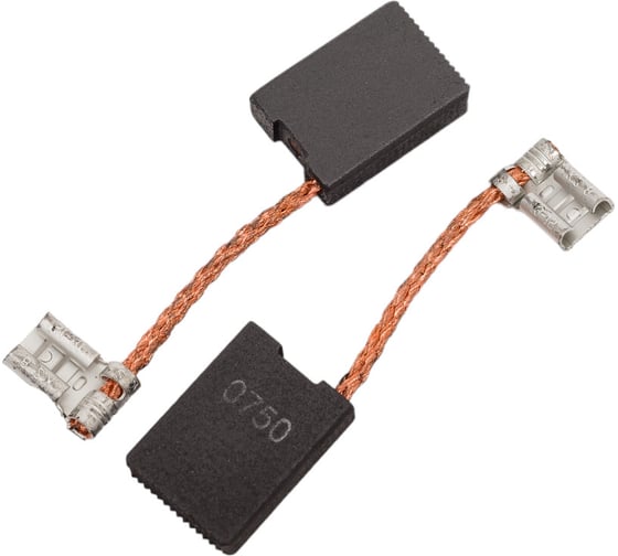 Щетки графитовые 2 шт для угловой шлифмашины МШУ 2523 Elitech 1805.034500 1