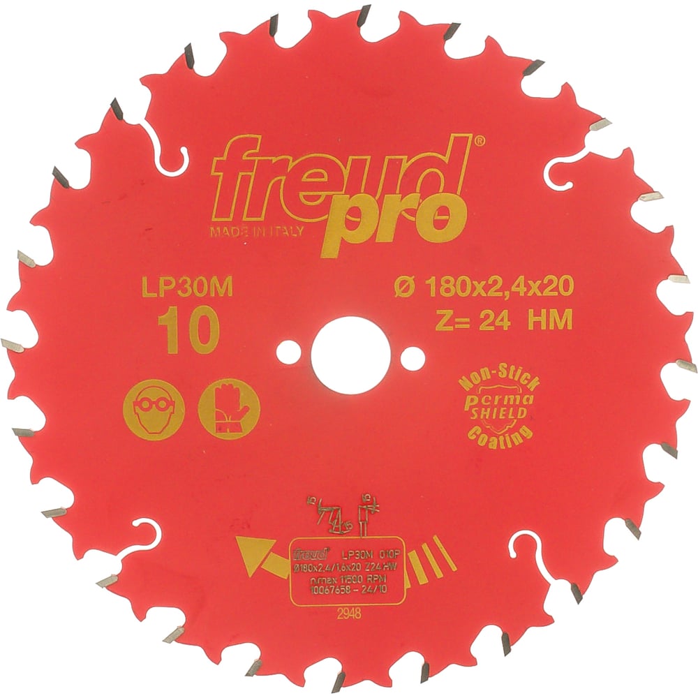 Диск пильный по дереву LP30M (180х20 мм; 24Z) FREUD PRO LP30M010 ...