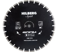 Диск алмазный отрезной по асфальту (450х25.4 мм) Hilberg HM310
