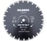 Диск алмазный отрезной Hilberg 400x25.4 Hard Materials Laser Asphalt HM309 1