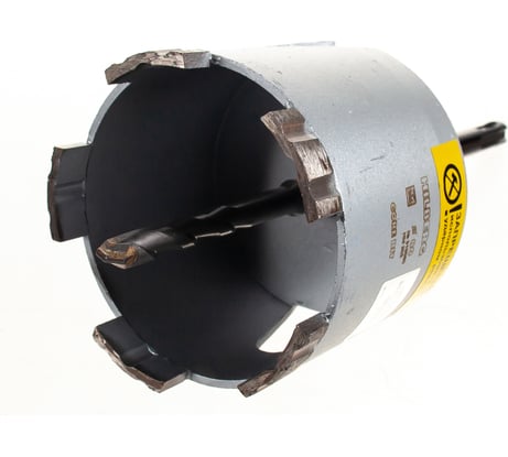 Коронка алмазная по бетону Hilberg 80 мм Laser HM203