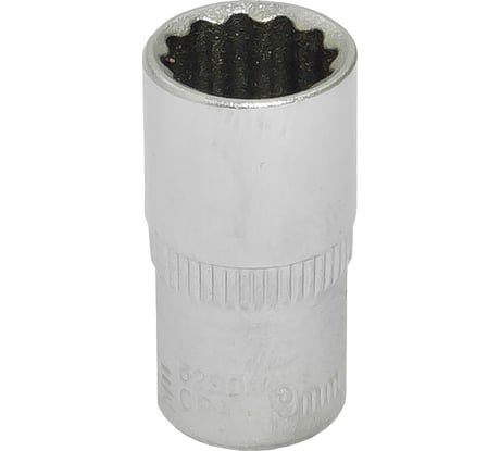 Головка торцевая 12-гранная (9 мм; 25 мм; 1/4"DR) ROCKFORCE RF-52909 RF-52909(26414)
