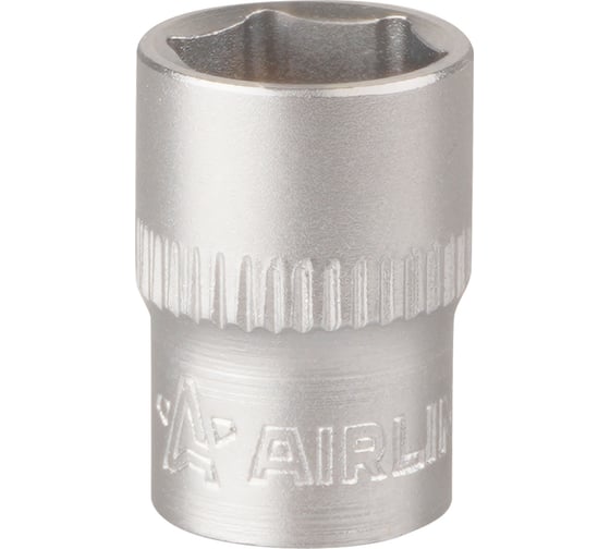 Головка торцевая шестигранная (10 мм; 1/4" DR; пластиковый подвес) Airline AT-S14-06