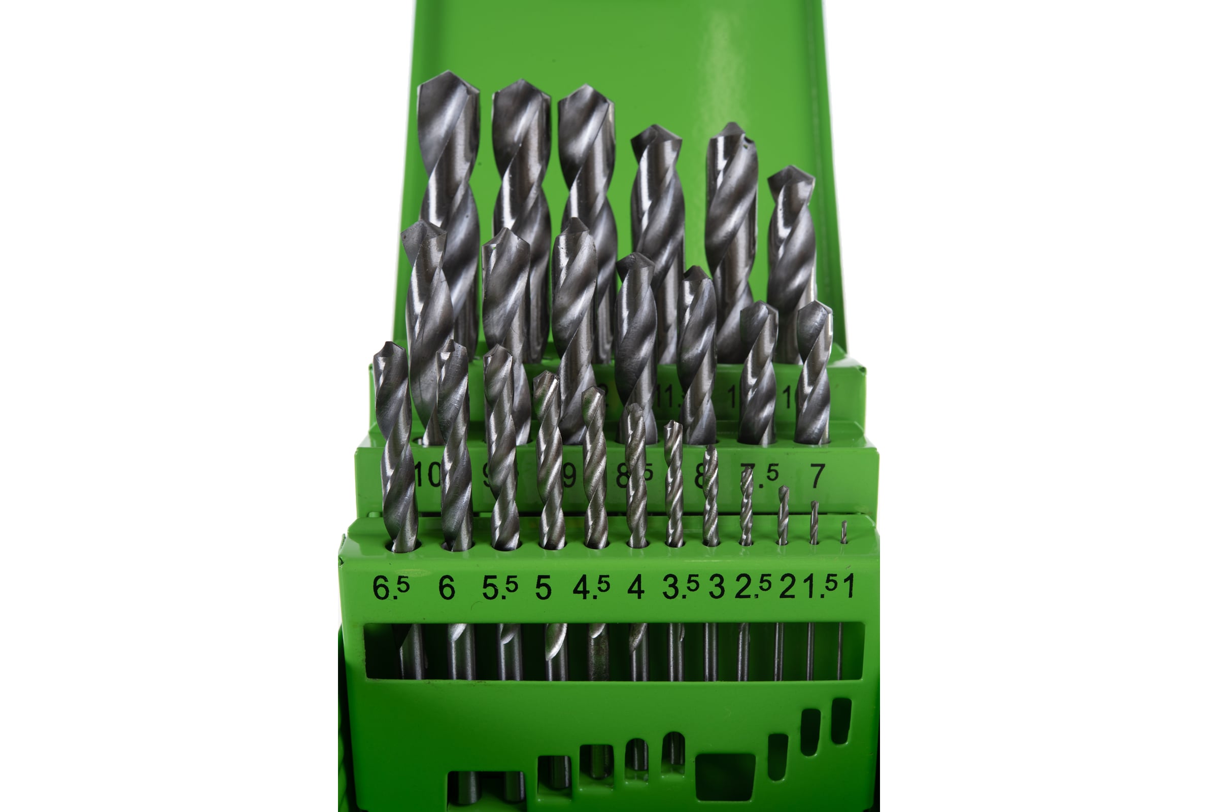 НаборсверлпометаллуСибртех,25предметоввметаллическойкоробке,1-13ммHSS/72379