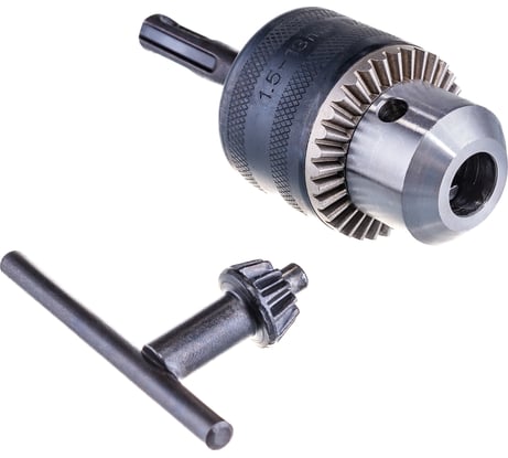 Патрон для дрели ключевой (1.5-13 мм; 1/2") СИБРТЕХ 168177