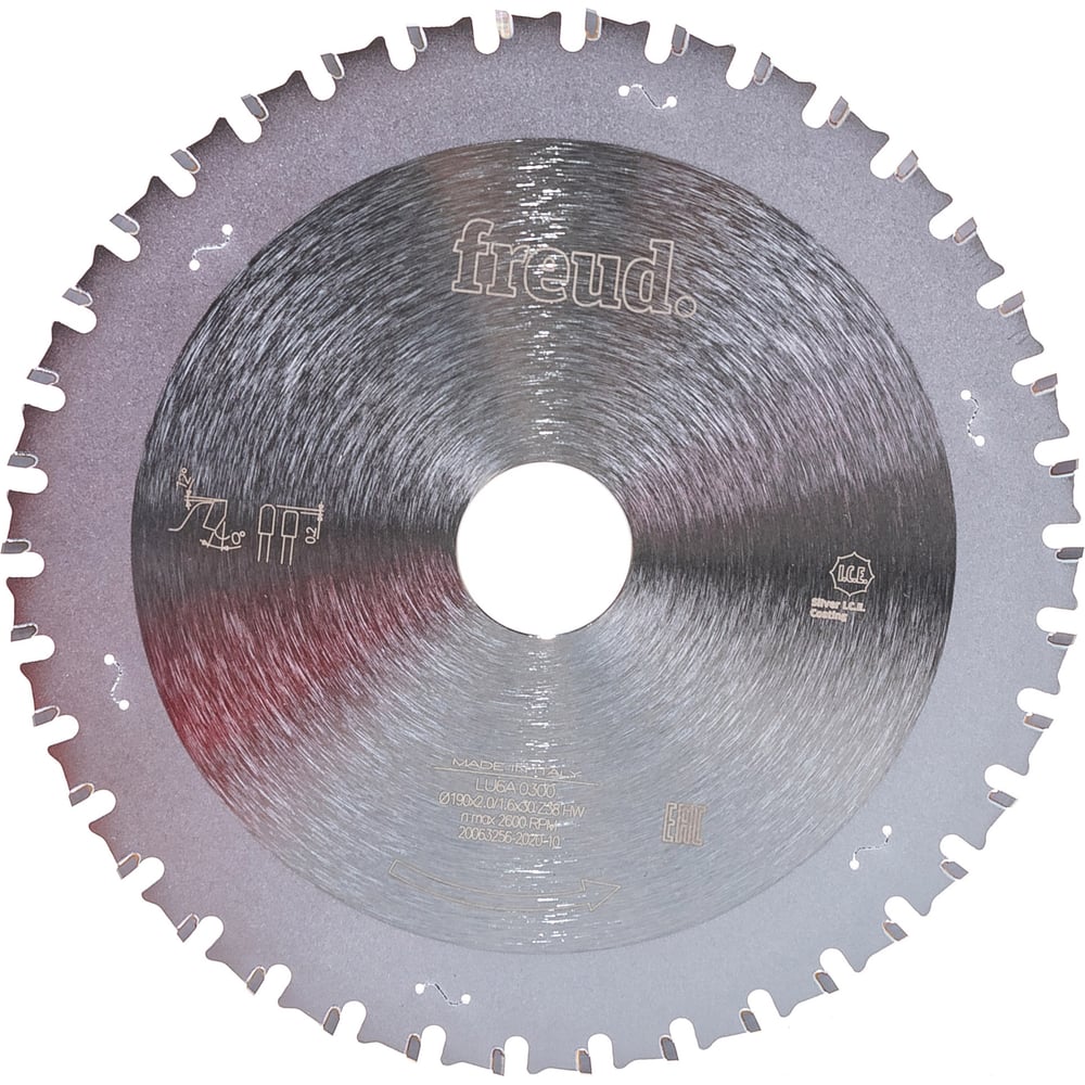 Диск пильный по железу LU6A (190х30 мм; 38Z) FREUD PRO LU6A0300 ...
