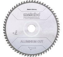 Диск пильный Aluminium Cut Professional (254x30 мм; 72Z; FZ/TZ 5neg) Metabo 628447000