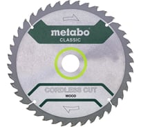 Диск пильный Cordless Cut Classic (216x30 мм; 28Z; WZ5) Metabo 628284000